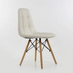 Стул Barneo N-43 Pulsante PU белый в Заречном - zarechnyy.mebel24.online | фото 4