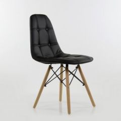 Стул Barneo N-43 Pulsante PU черный в Заречном - zarechnyy.mebel24.online | фото 2