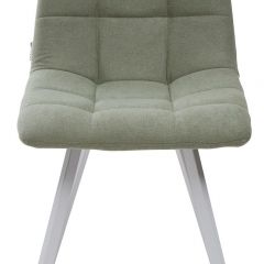 Стул CHILLI SQUARE UF860-11B мятный, ткань/ белый каркас М-City в Заречном - zarechnyy.mebel24.online | фото 3