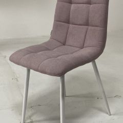 Стул CHILLI UF860-04B сиреневый, ткань/ белый каркас М-City в Заречном - zarechnyy.mebel24.online | фото 4