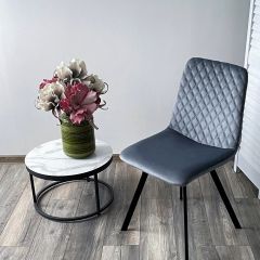Стул DAIQUIRI BLUVEL-06 BLUE, велюр М-City в Заречном - zarechnyy.mebel24.online | фото 3