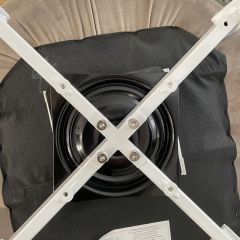 Стул MAVERICK 360 град. поворот. BLUVEL-40 BEIGE/ белый каркас, М-City в Заречном - zarechnyy.mebel24.online | фото 5