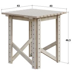 Табурет Конструктор Арт.Т в Заречном - zarechnyy.mebel24.online | фото 2