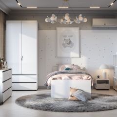 Токио Шкаф двухстворчатый с двумя ящиками в Заречном - zarechnyy.mebel24.online | фото 3