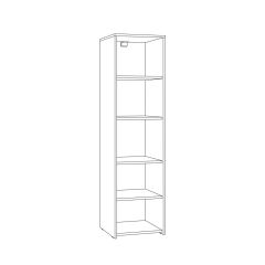 Торонто Шкаф комбинированный 13.13 в Заречном - zarechnyy.mebel24.online | фото 2