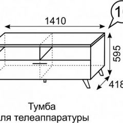 Тумба для ТВ София 10 в Заречном - zarechnyy.mebel24.online | фото 3