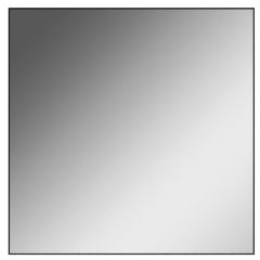 Зеркало Corsica 500х500 black без подсветки Sansa (SB1063Z) в Заречном - zarechnyy.mebel24.online | фото