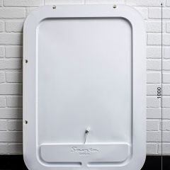 Зеркало Elis 100 white с подсветкой Sansa (SEe1045Z) в Заречном - zarechnyy.mebel24.online | фото 5