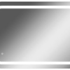 Зеркало Elis 100 white с подсветкой Sansa (SEe1045Z) в Заречном - zarechnyy.mebel24.online | фото