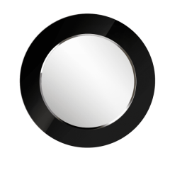 Зеркало круглое черный (РМ/02) в Заречном - zarechnyy.mebel24.online | фото 1