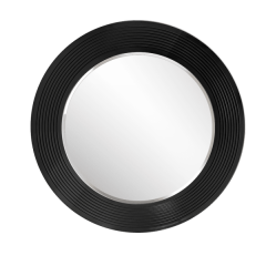 Зеркало круглое черный (РМ/02(S) в Заречном - zarechnyy.mebel24.online | фото 1