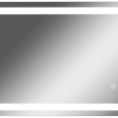 Зеркало Прага 800х550 с подсветкой Домино (GL7021Z) в Заречном - zarechnyy.mebel24.online | фото 1