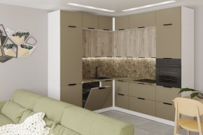 АЛЬБА Кухонный гарнитур Гранд Прайм  (2200*2500 мм) в Заречном - zarechnyy.mebel24.online | фото 1