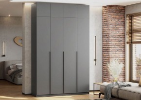 Антресоль 1600 «ШК-5» Графит серый в Заречном - zarechnyy.mebel24.online | фото 4
