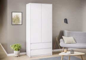 АЙДЕН ШК06-900 Шкаф 2 двери/2 ящика (белый) в Заречном - zarechnyy.mebel24.online | фото