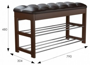 Банкетка-стеллаж для обуви Грейс в Заречном - zarechnyy.mebel24.online | фото