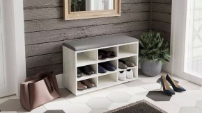 Банкетка-стеллаж для обуви Тип 10 в Заречном - zarechnyy.mebel24.online | фото 5