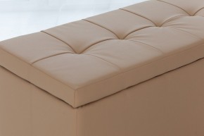 Банкетка-сундук Лонг бежевая в Заречном - zarechnyy.mebel24.online | фото 2