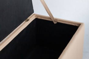 Банкетка-сундук Лонг бежевая в Заречном - zarechnyy.mebel24.online | фото 3