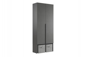 БАСКО Прихожая К10 (графит) в Заречном - zarechnyy.mebel24.online | фото 4