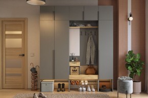БАСКО Прихожая К7 (графит) в Заречном - zarechnyy.mebel24.online | фото 15