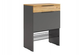 БАСКО Прихожая К8 (графит) в Заречном - zarechnyy.mebel24.online | фото 6
