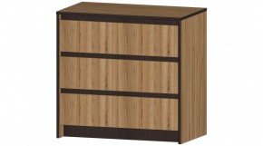 БОСТОН Комод 3 ящика (дуб вотан) в Заречном - zarechnyy.mebel24.online | фото