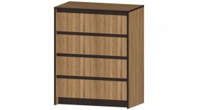 БОСТОН Комод 4 ящика (дуб вотан) в Заречном - zarechnyy.mebel24.online | фото