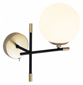 Бра Arte Lamp Arkab A2225AP-1BK в Заречном - zarechnyy.mebel24.online | фото