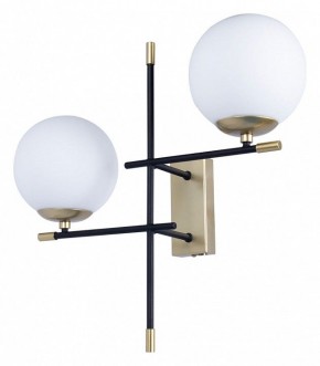 Бра Arte Lamp Arkab A2225AP-2BK в Заречном - zarechnyy.mebel24.online | фото