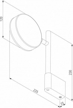 Бра Elektrostandard Tobi a064593 в Заречном - zarechnyy.mebel24.online | фото 3