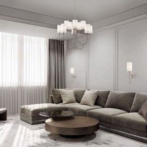 Бра Eurosvet Abbey 60164/1 никель в Заречном - zarechnyy.mebel24.online | фото 2