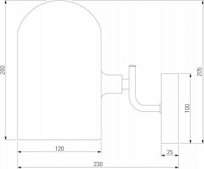 Бра Eurosvet Bambola 60157/1 латунь в Заречном - zarechnyy.mebel24.online | фото 4