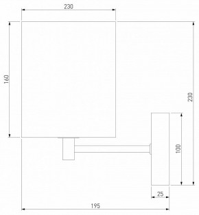 Бра Eurosvet Brume 60174/1 латунь в Заречном - zarechnyy.mebel24.online | фото 5