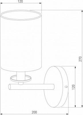 Бра Eurosvet Caprera 60146/1 латунь в Заречном - zarechnyy.mebel24.online | фото 3