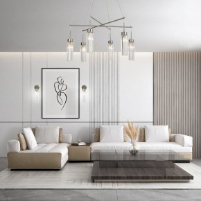 Бра Eurosvet Gilian 60163/1 никель в Заречном - zarechnyy.mebel24.online | фото 2