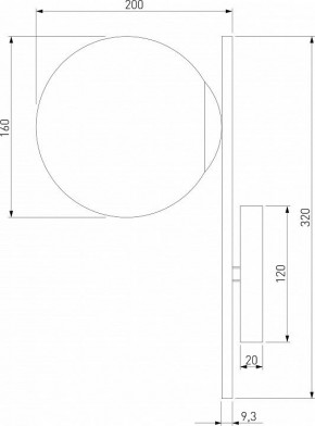 Бра Eurosvet Marbella 60147/1 латунь в Заречном - zarechnyy.mebel24.online | фото 2
