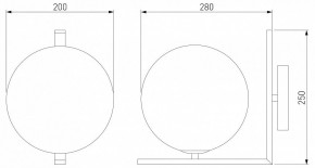 Бра Eurosvet Shape 70131/1 латунь в Заречном - zarechnyy.mebel24.online | фото 5