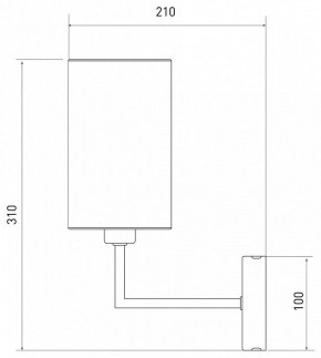 Бра Eurosvet Soffio 60134/1 никель в Заречном - zarechnyy.mebel24.online | фото 2