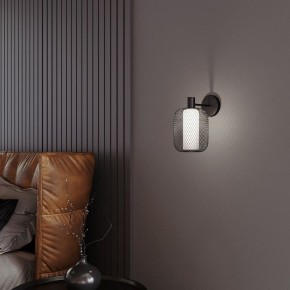 Бра Eurosvet Voile 30191/1 черный в Заречном - zarechnyy.mebel24.online | фото 2