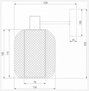 Бра Eurosvet Voile 30192/1 золото в Заречном - zarechnyy.mebel24.online | фото 4