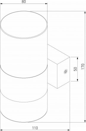Бра Eurosvet Watford 40021/1 LED латунь/дымчатый в Заречном - zarechnyy.mebel24.online | фото 3