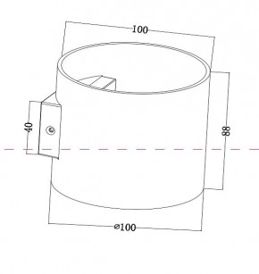 Бра Maytoni Rond C066WL-01MG в Заречном - zarechnyy.mebel24.online | фото 3