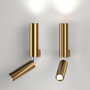 Бра с подсветкой Eurosvet Pitch 40020/1 LED латунь в Заречном - zarechnyy.mebel24.online | фото 2