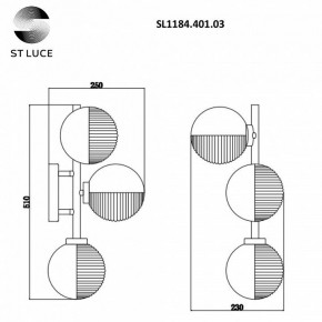Бра ST-Luce Todo SL1184.401.03 в Заречном - zarechnyy.mebel24.online | фото 6