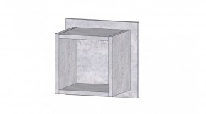 ДАЛЛАС Полка квадрат (цемент светлый) в Заречном - zarechnyy.mebel24.online | фото