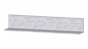 ДАЛЛАС Полка ПЛ-01 (цемент светлый) в Заречном - zarechnyy.mebel24.online | фото