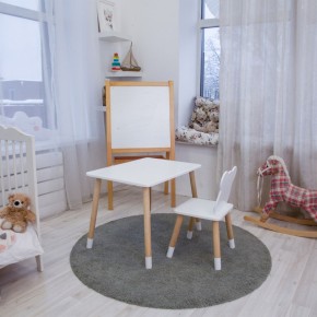 Детский комплект стол и стул «Мишка» Rolti Baby (белый/береза, массив березы/мдф) в Заречном - zarechnyy.mebel24.online | фото 4