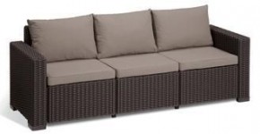Диван Калифорния 3-х местный (California 3 Sofa), коричневый в Заречном - zarechnyy.mebel24.online | фото 2