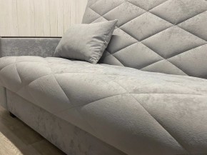 Диван Престиж-15 (НПБ+МДФ) велюр Sensey silver в Заречном - zarechnyy.mebel24.online | фото 7